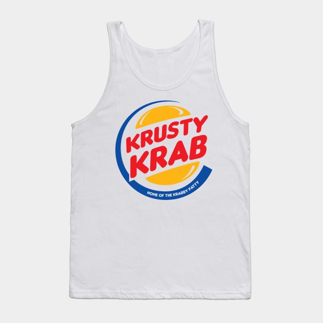 Krusty Krab Tank Top by Daletheskater